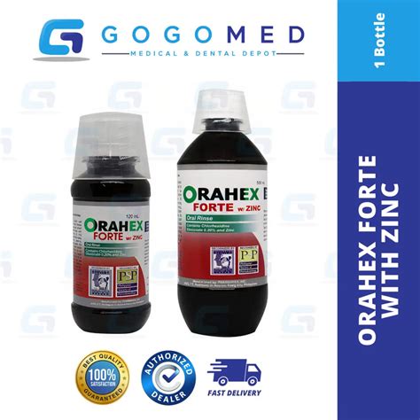 oharex|Orahex Forte with Zinc – Gogomed Supplies